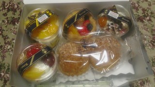 ゼリーとシュークリーム