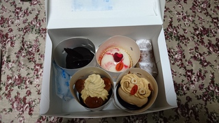 ケーキの詰め合わせ